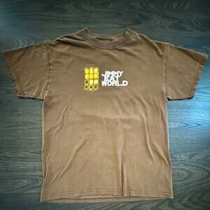 Vintage 2002 Jimmy Eat World Brown Band Tee M
